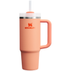 Stanley Quencher H2.O FlowState Tumbler Cup 30 OZ In Nectarine Orange